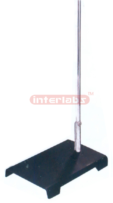 RETORT STAND BASE, RECTANGULAR, STEEL